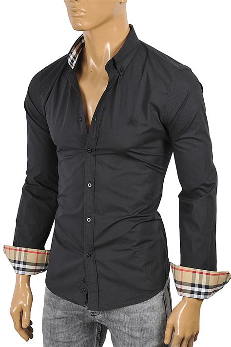 burberry long dress shirt tag|burberry signatures for men.